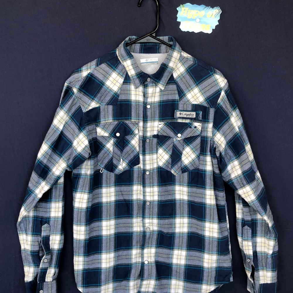 Columbia Sportswear Company L/S Polo Size Small